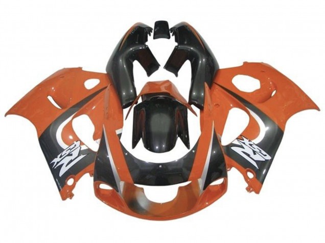 Carénages Moto Suzuki GSXR 600 / GSXR 750 1996-2000 - Orange Noir