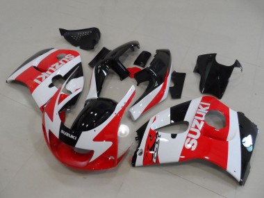 Achetez Carénages Moto Suzuki GSXR 600 / GSXR 750 1996-2000 - Rouge Blanc Noir