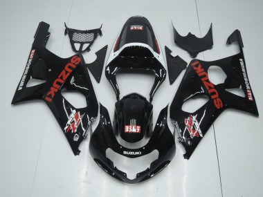 Achetez Carénages Moto Suzuki GSXR 600 / GSXR 750 2001-2003 - Noir Brillant Rouge Blanc Yoshimura