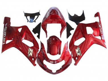 Achetez Carénages Moto Suzuki GSXR 600 / GSXR 750 2001-2003 - Rouge Chrome