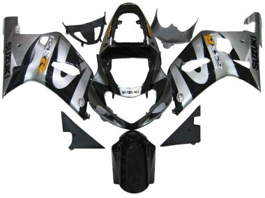 Achetez Carénages Moto Suzuki GSXR 600 / GSXR 750 2001-2003 - Argent Noir Jaune