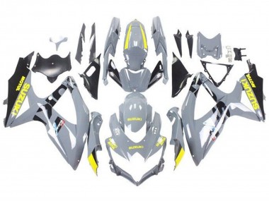 Achetez Carénages Moto Suzuki GSXR 600 / GSXR 750 2008-2010 - Nardo Gris Jaune Noir