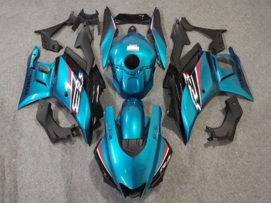 Achetez Carénages Moto Yamaha YZF R3/R25 2022-2024 - Bleu Blanc Rouge Noir