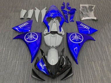 Achetez Carénages Moto Yamaha YZF 1000 R1 2009-2011 - Bleu Nardo Gris Noir
