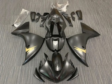 Achetez Carénages Moto Yamaha YZF 1000 R1 2012-2014 - Noir Mat Or