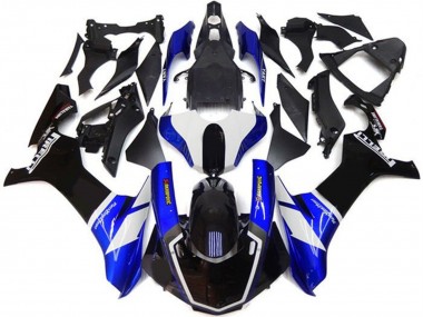 Achetez Kits Carénage Moto Yamaha YZF 1000 R1 2015-2019 - Bleu Blanc Noir Brillant