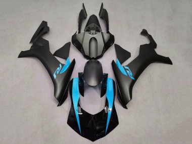 Achetez Carénages Moto Yamaha YZF 1000 R1 2015-2019 - Noir Mat Noir Brillant Bleu Clair