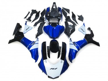 Achetez Carénages Moto Yamaha YZF 1000 R1 2015-2019 - Blanc Bleu Noir