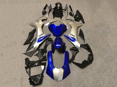 Achetez Carénages Moto Yamaha YZF 1000 R1 2020-2025 - Argent Bleu Noir Brillant
