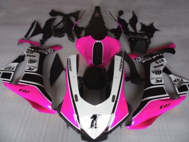 Achetez Carénages Moto Yamaha YZF 1000 R1 2020-2025 - Rose Blanc Noir Brillant