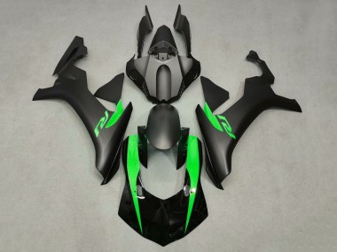 Achetez Carénages Moto Yamaha YZF 1000 R1 2020-2025 - Noir Brillant Noir Mat Vert