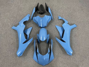 Achetez Carénages Moto Yamaha YZF 1000 R1 2020-2025 - Bleu Clair Noir Brillant