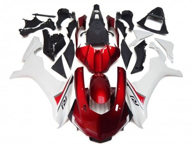 Achetez Carénages Moto Yamaha YZF 1000 R1 2020-2025 - Blanc Rouge Noir