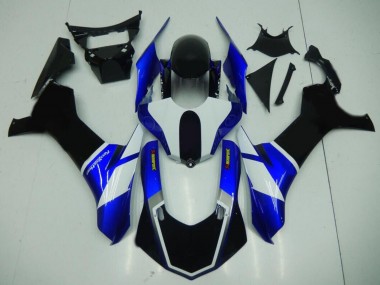 Achetez Carénages Moto Yamaha YZF 1000 R1 2020-2025 - Bleu Blanc Noir