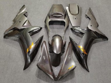 Achetez Carénages Moto Yamaha YZF 1000 R1 2002-2003 - Gris Or Décalque