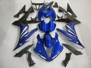 Achetez Carénage Moto Yamaha YZF 1000 R1 2004-2006 - Bleu Blanc Noir Brillant