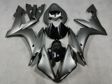 Achetez Carénages Moto Yamaha YZF 1000 R1 2004-2006 - Argent Mat Noir Brillant