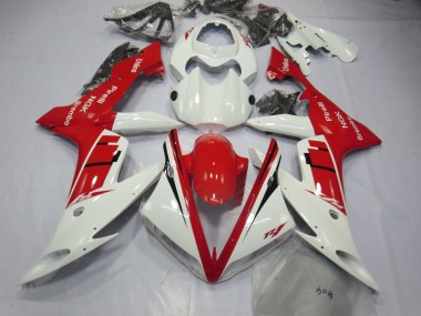 Achetez Carénage Moto Yamaha YZF 1000 R1 2004-2006 - Blanc Rouge Noir
