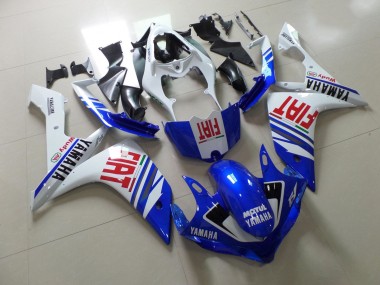 Achetez Carénage Moto Yamaha YZF 1000 R1 2007-2008 - Blanc Bleu Rouge Fiat