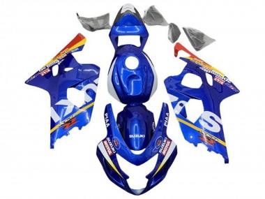 Achetez Carénages Moto Suzuki GSXR 600 / GSXR 750 2004-2005 - Bleu Blanc Jaune Rouge