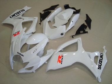Achetez Carénages Moto Suzuki GSXR 600 / GSXR 750 2004-2005 - Blanc Rouge Noir