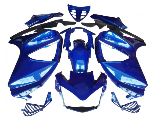 Carénages Moto Honda ST1300 2002-2016 - Bleu Noir Mat