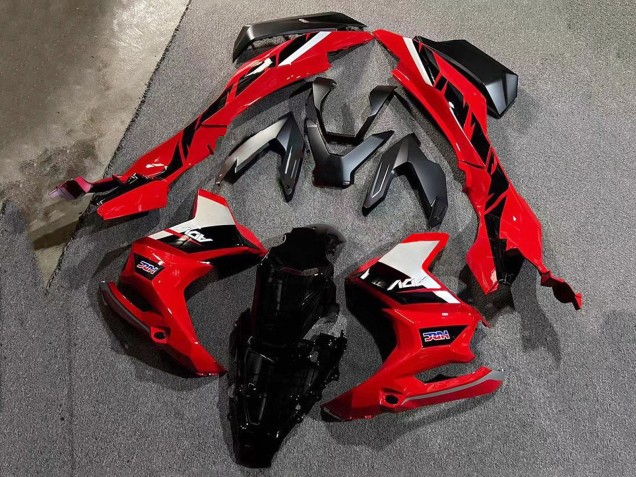 Carénages Moto Honda ADV160 2022-2024 - Rouge Blanc Noir Brillant HRC