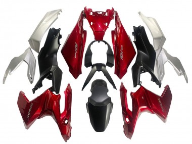 Achetez Carénages Moto Honda ADV160 2022-2024 - Argent Rouge Noir Mat