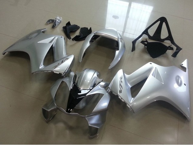 Kits Carénage Moto ABS Honda VFR 800 2002-2013 - Argent