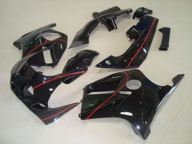 Achetez Carénages Moto Honda CBR250RR MC19 1988-1989 - Noir Brillant Rouge Doubler
