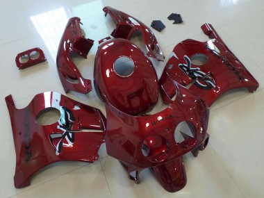 Achetez Carénages Moto Honda CBR250RR MC22 1990-1998 - Rouge Marron