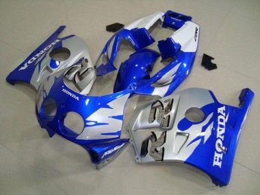 Achetez Carénages Moto Honda CBR250RR MC22 1990-1998 - Argent Bleu