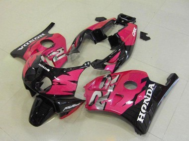 Achetez Carénages Moto Honda CBR250RR MC22 1990-1998 - Rose Noir Brillant