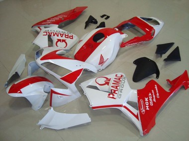 Achetez Carénages Moto Honda CBR600RR 2003-2004 - Blanc Rouge Pramac