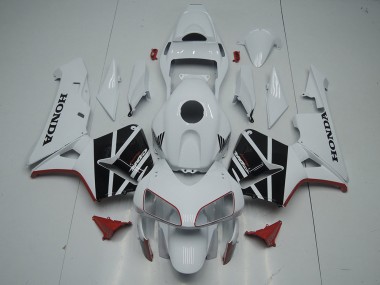 Achetez Carénage Moto Honda CBR600RR 2003-2004 - Blanc Noir Brillant