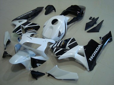 Achetez Carénages Moto Honda CBR600RR 2003-2004 - Blanc Noir Brillant