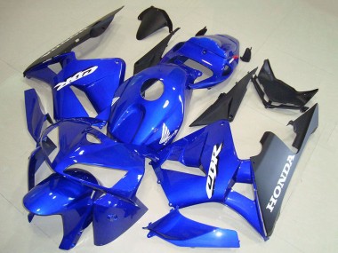 Achetez Carénages Moto Honda CBR600RR 2005-2006 - Bleu Noir Blanc Décalque