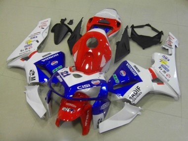 Achetez Carénages Moto Honda CBR600RR 2005-2006 - Blanc Rouge Bleu Madif