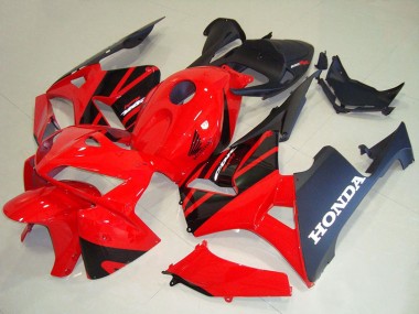 Achetez Kits Carénage Moto Honda CBR600RR 2005-2006 - Rouge Noir