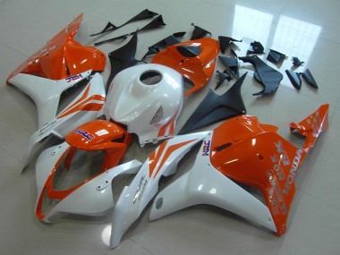 Achetez Carénages Moto Honda CBR600RR 2009-2012 - Blanc Orange HRC