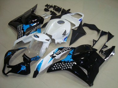 Achetez Kits Carénages Moto Honda CBR600RR 2009-2012 - Blanc Bleu Noir Brillant