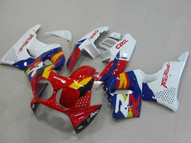 Achetez Carénages Moto Honda CBR900RR 893 1994-1995 - Blanc Rouge Bleu Jaune