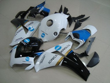 Achetez Carénages Moto Honda CBR1000RR 2008-2011 - Blanc Bleu Noir Brillant Konica Minolta