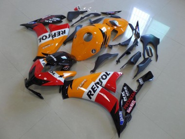 Achetez Kits Carénage Moto ABS Honda CBR1000RR 2012-2016 - Orange Blanc Rouge Noir Brillant Repsol
