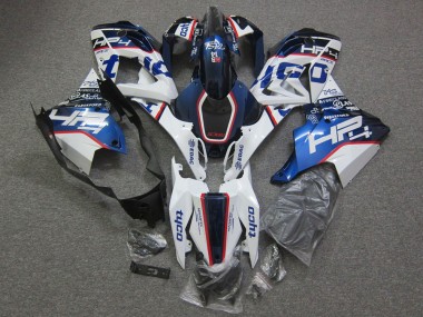 Achetez Carénages Moto BMW S1000RR 2015-2016 - Blanc Rouge Bleu HP Tyco