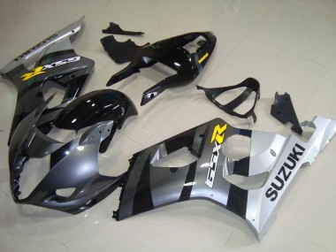 Achetez Carénages Moto Suzuki GSXR 1000 2003-2004 - Argent Gris Noir Jaune