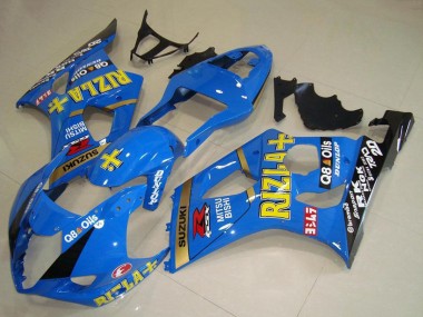 Achetez Carénages Moto Suzuki GSXR 1000 2003-2004 - Bleu Or Noir Rizla
