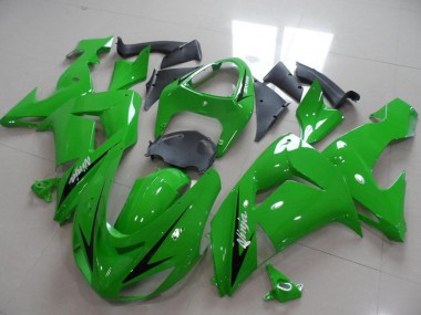 Achetez Carénages Moto Kawasaki ZX10R 2006-2007 - Vert Noir Bande