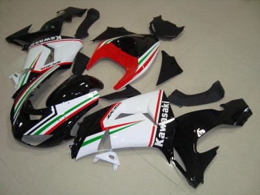 Achetez Carénages Moto Kawasaki ZX10R 2006-2007 - Blanc Rouge Noir Vert