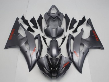 Achetez Carénage Moto Yamaha YZF R6 2008-2016 - Gris Rouge Décalque